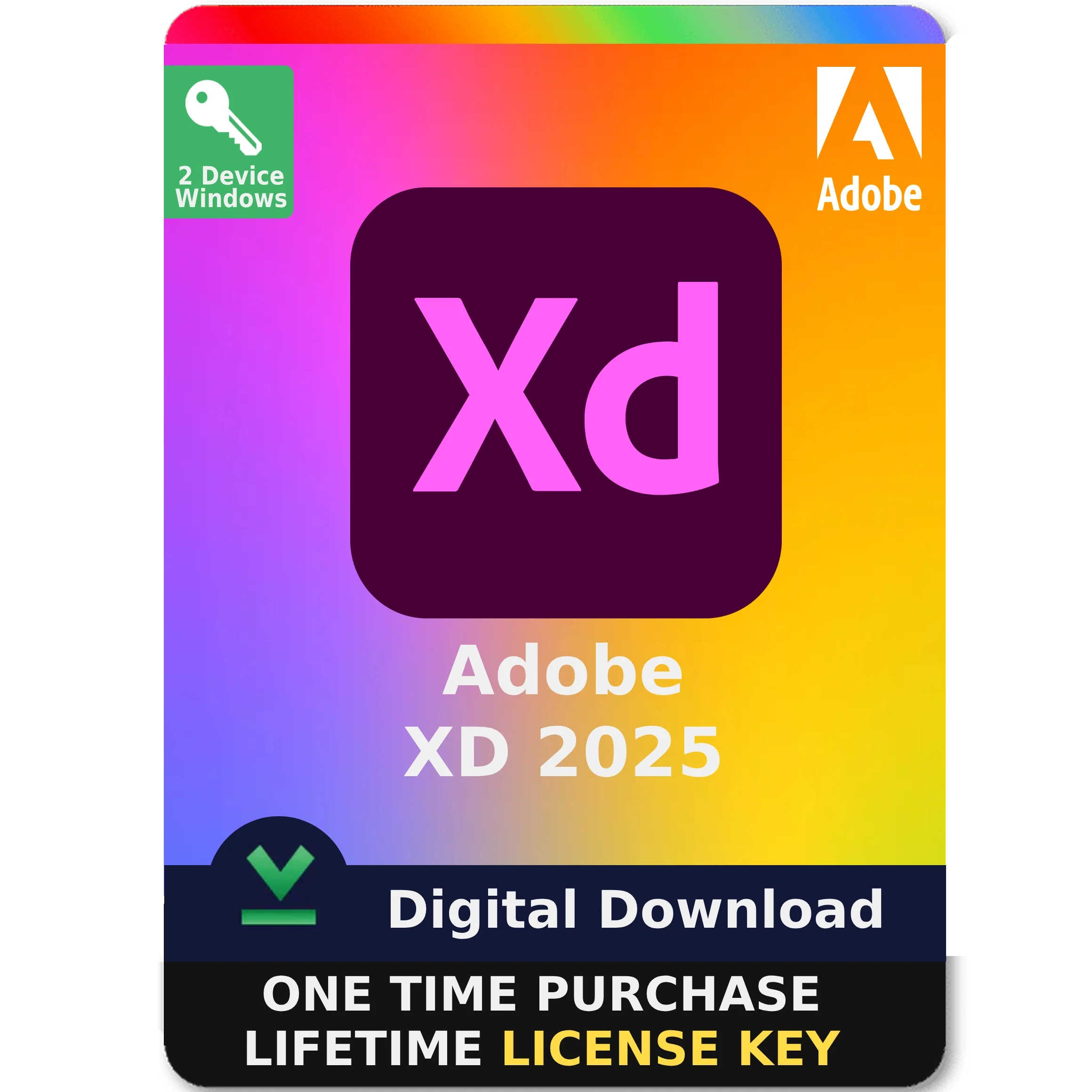 Adobe XD 2025 Lifetime License Key 2 PC For Windows